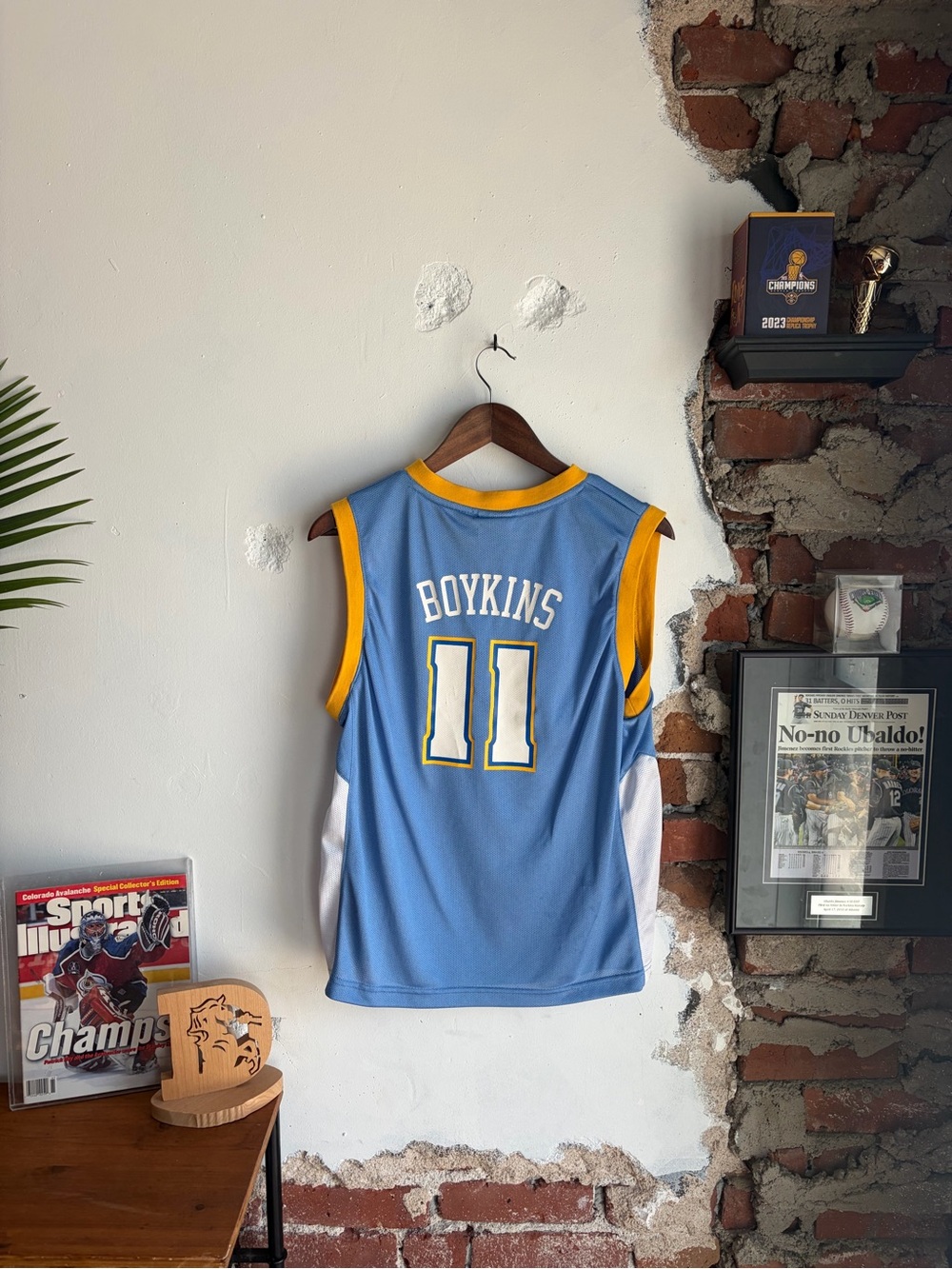 Earl Boykins Denver Nuggets Jersey/ Youth Large 14/16